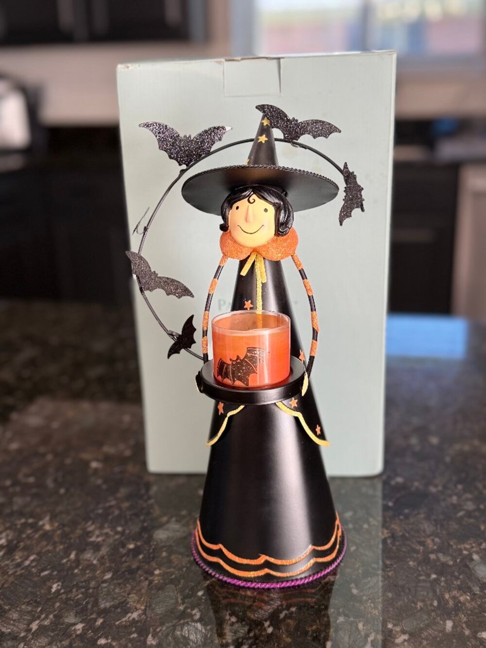 Partylite Abracadabra Witch Tealight Holder